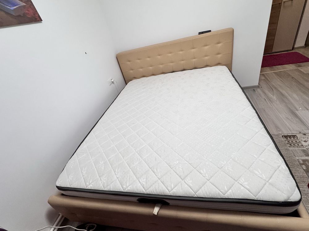 Saltea 160x200 cu memorie si arcuri pocket
