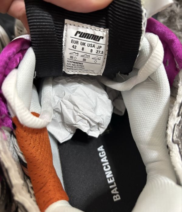 Balenciaga runner multicolor