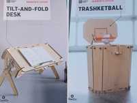 Kiwi Co. Eureкa Crate. Сглобяем кош и поставка за книги
