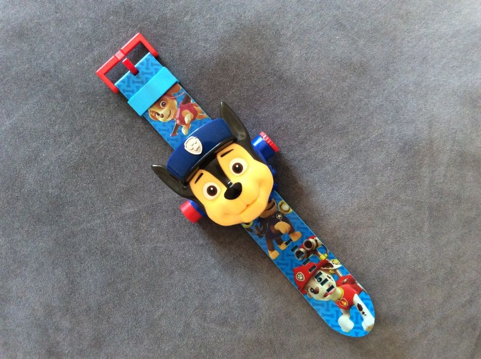 Детски часовник и проектор със слайдове Пес Патрул / Paw patr