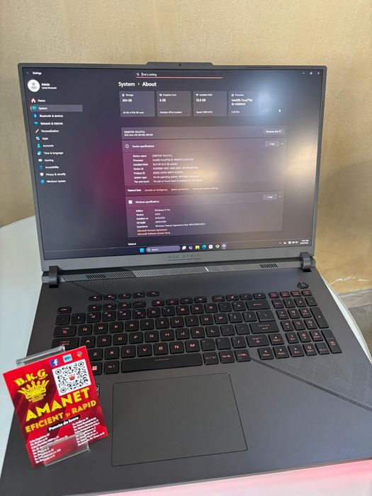 Asus Rog Strix G18 Amanet BKG