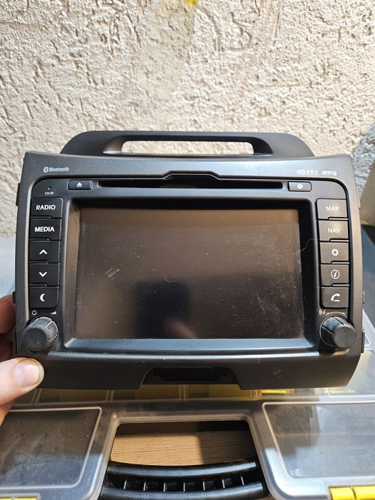 Штатная магнитола Kia Sportage 3 10 - 14 годов.