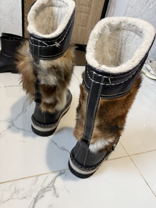 Монголский унты Волк як каскыр сабака бык баран