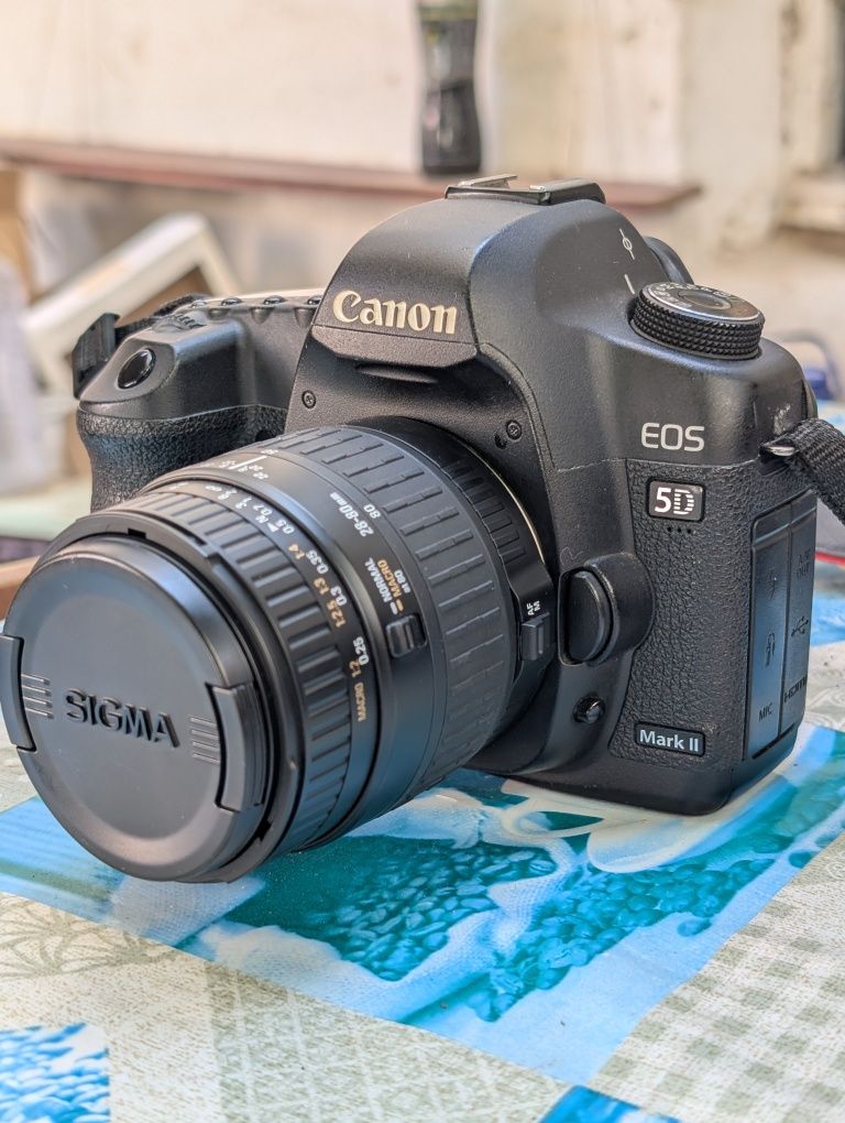 Canon 5D Mark II Body+Lens+Card+Battery+Bag