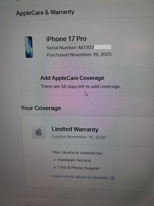 IPhone 17 pro 256GB Deep Blue