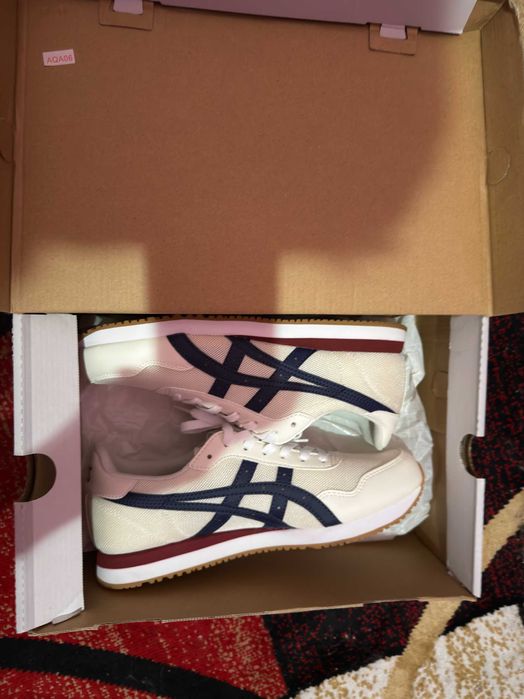 Asics Tiger Runner alb indigo vintage