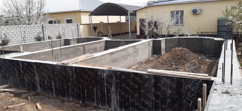 Заливаем Фундамент