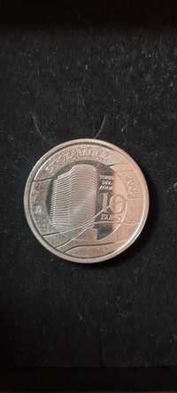 Moneda 10 euro argint