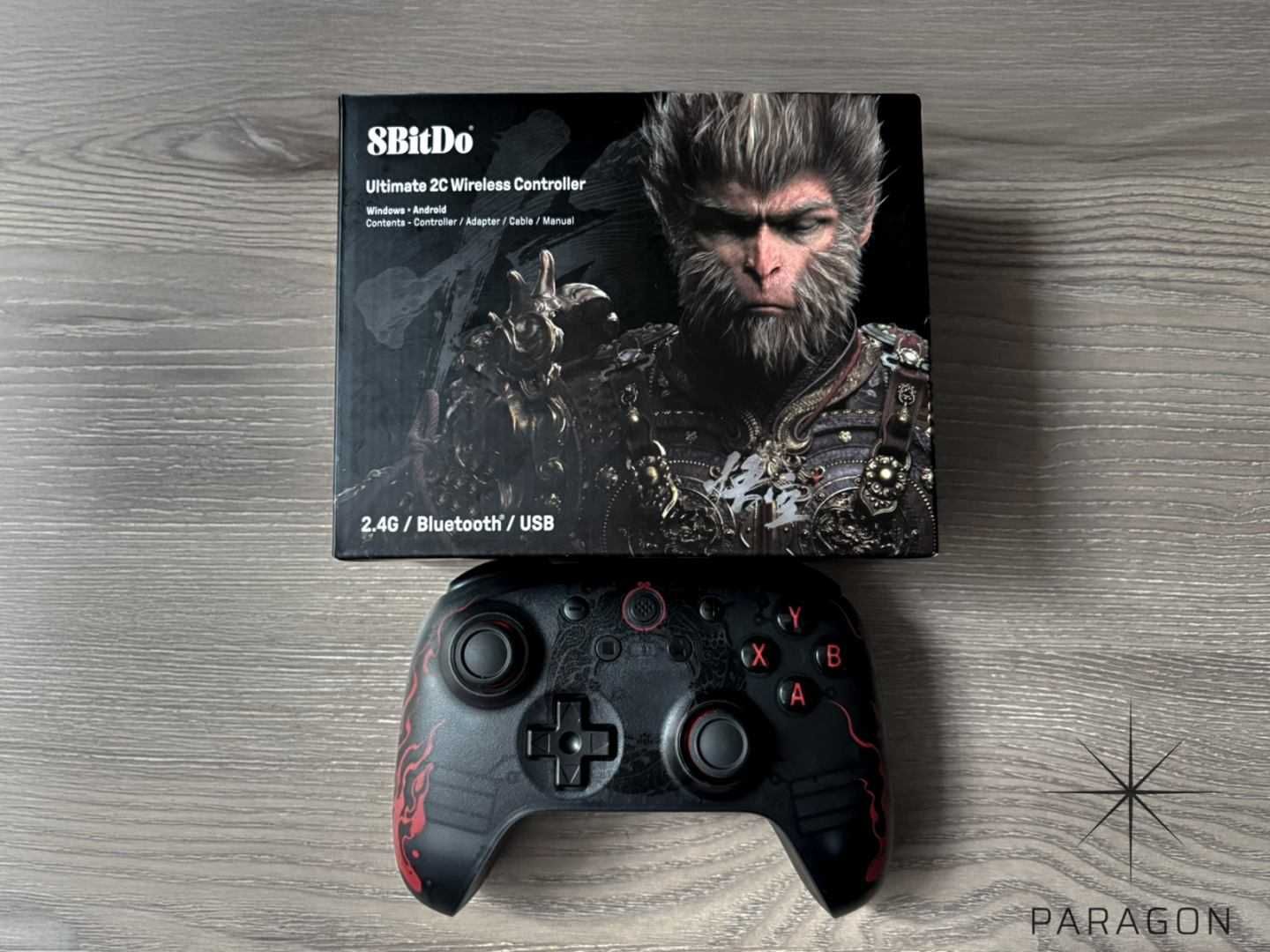 Игрови контролер 8BitDo Ultimate 2C Wireless Black Myth:Wukong Edition