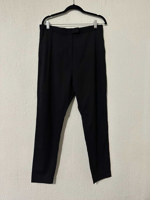 Черен вълнен панталон COS