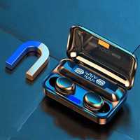 Безжични слушалки F9-5C TWS bluetooth слушалки, външна кутия блутут