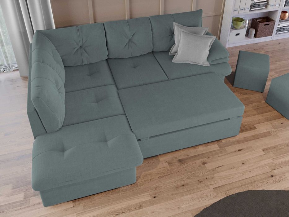 Coltar Extensibil Roma Turcoaz - Transport Gratuit 4-10 zile