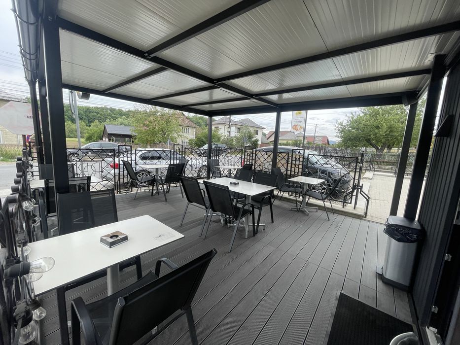 Vand container fast-food + terasa cu sau fara afacere la cheie!