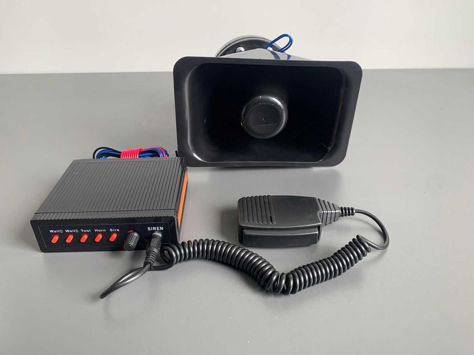 Sirena auto 100W, 5 tonuri TypeR - Sirena politie salvare