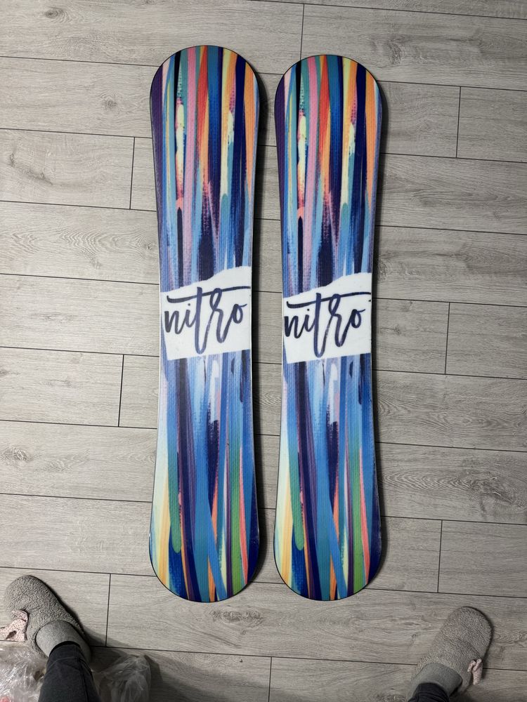 Placa snowboard nitro lectra brush 149cm si 146cm/pret pe bucata