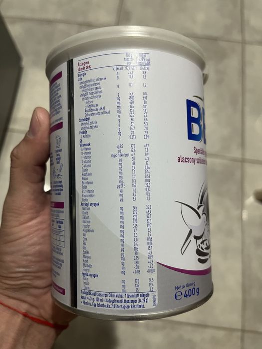 Lapte Nestle BEBA (PreNan) indicat pentru copii prematuri