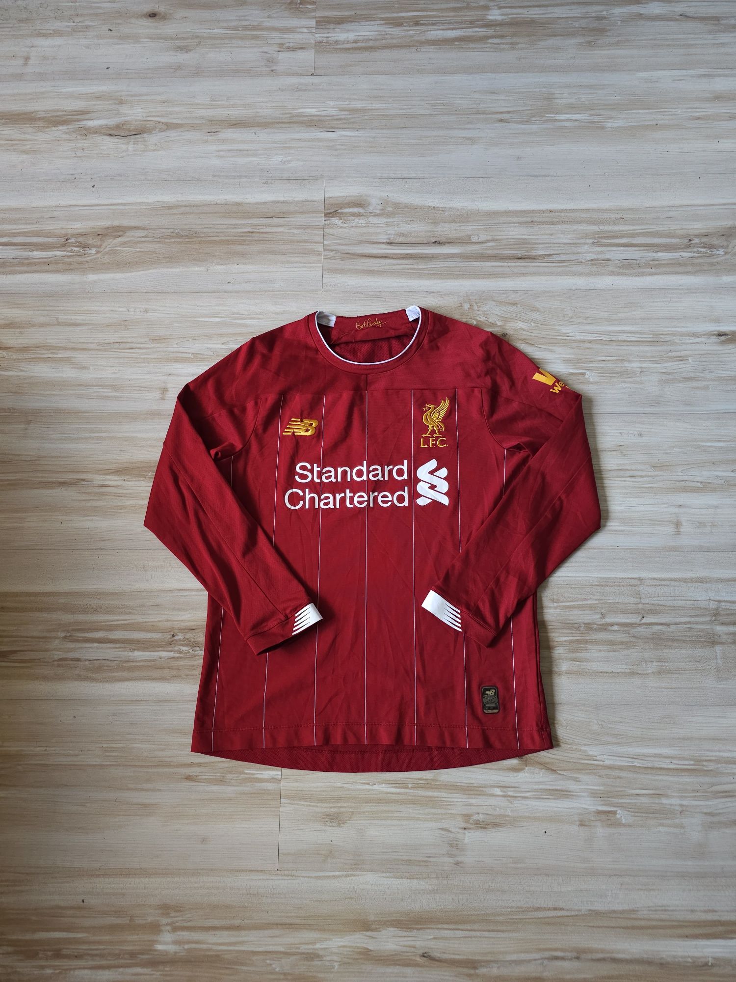 Оригинална тениска с дълъг ръкав New Balance Dry x F.C. Liverpool
