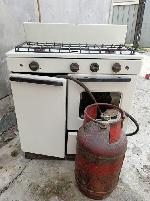 Гозовый плита с балонам