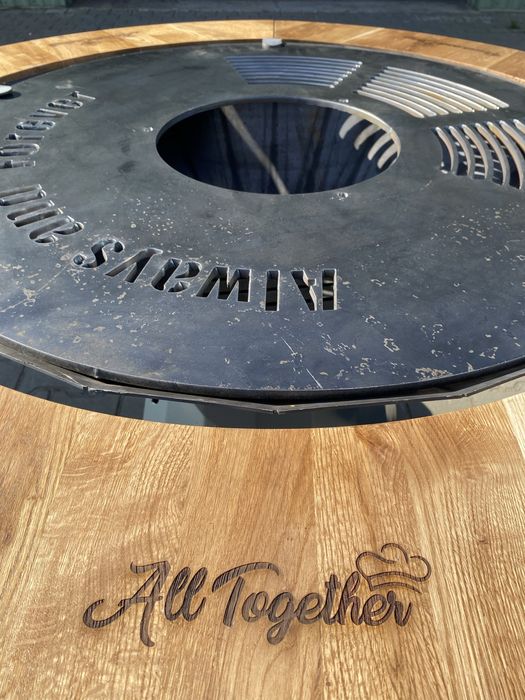 Grătar Rotund pentru Live cooking gratarean.com