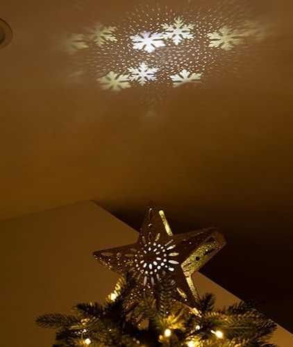 3D Елхов прожектор със 6 визии - Звезден ефект 2025 на части