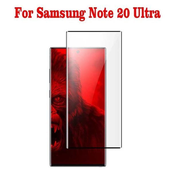 Samsung Galaxy Note 20 / Note 10 / 3D ЦЯЛО ЛЕПИЛО Стъклен протектор