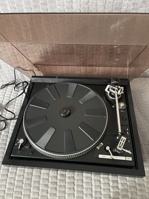 Pickup Turntable Vinil Player DUAL 521 - Defect necesita curea/service