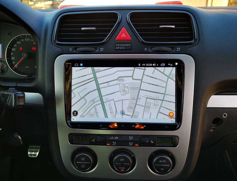 Navigatie VW Scirocco Octacore 4+32GB DSP SIM 4G Carplay Android auto