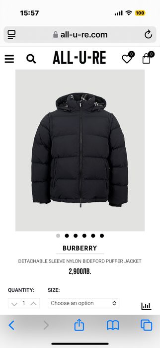Burberry, размер L.1500лв