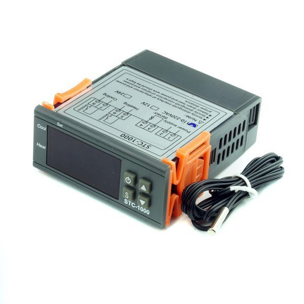 Терморегулатор STC-1000 със сензор, термостат контролер 230V