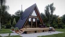Cabana tip A Frame 4.7m x 7m