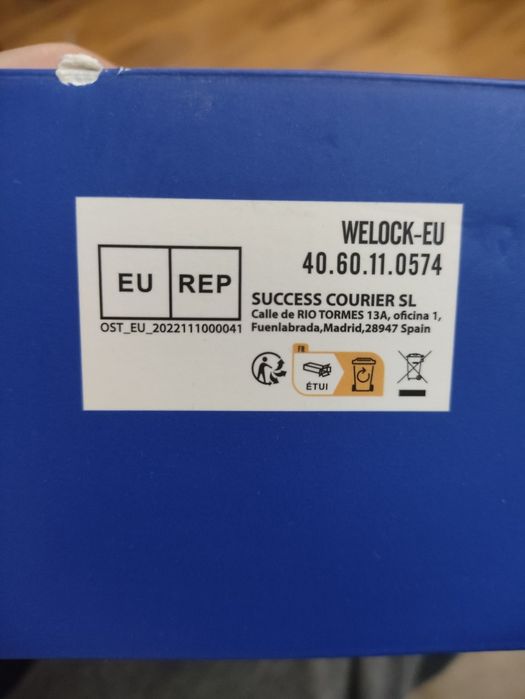 Încuietoare smart Welock amprenta ATENȚIE