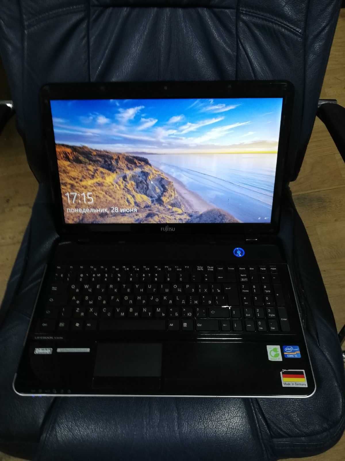 Мощный ноутбук для офиса, дома или учебы. I5 2450M, ОЗУ 8гб, SSD 120gb