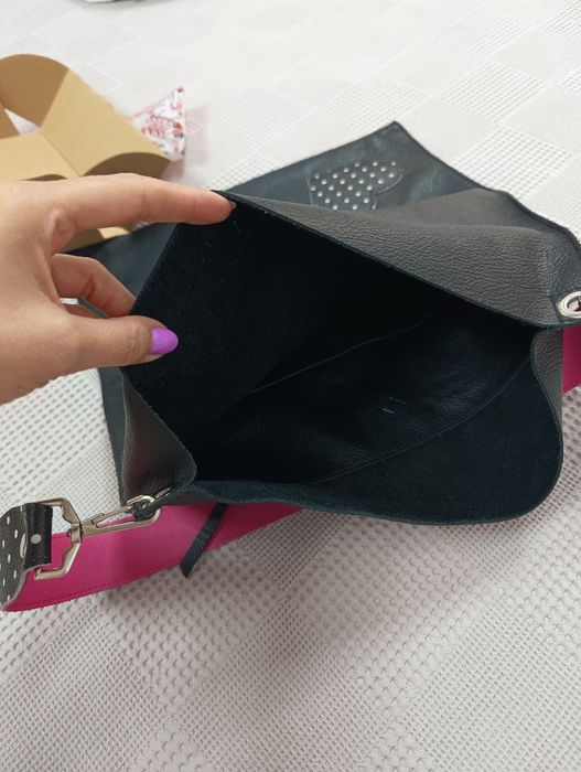 Чанта от естествена кожа maya made it