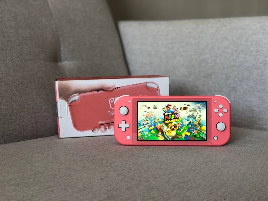 ПРОШИТЫЙ Nintendo Lite + Чехол (Отправлю по РК)