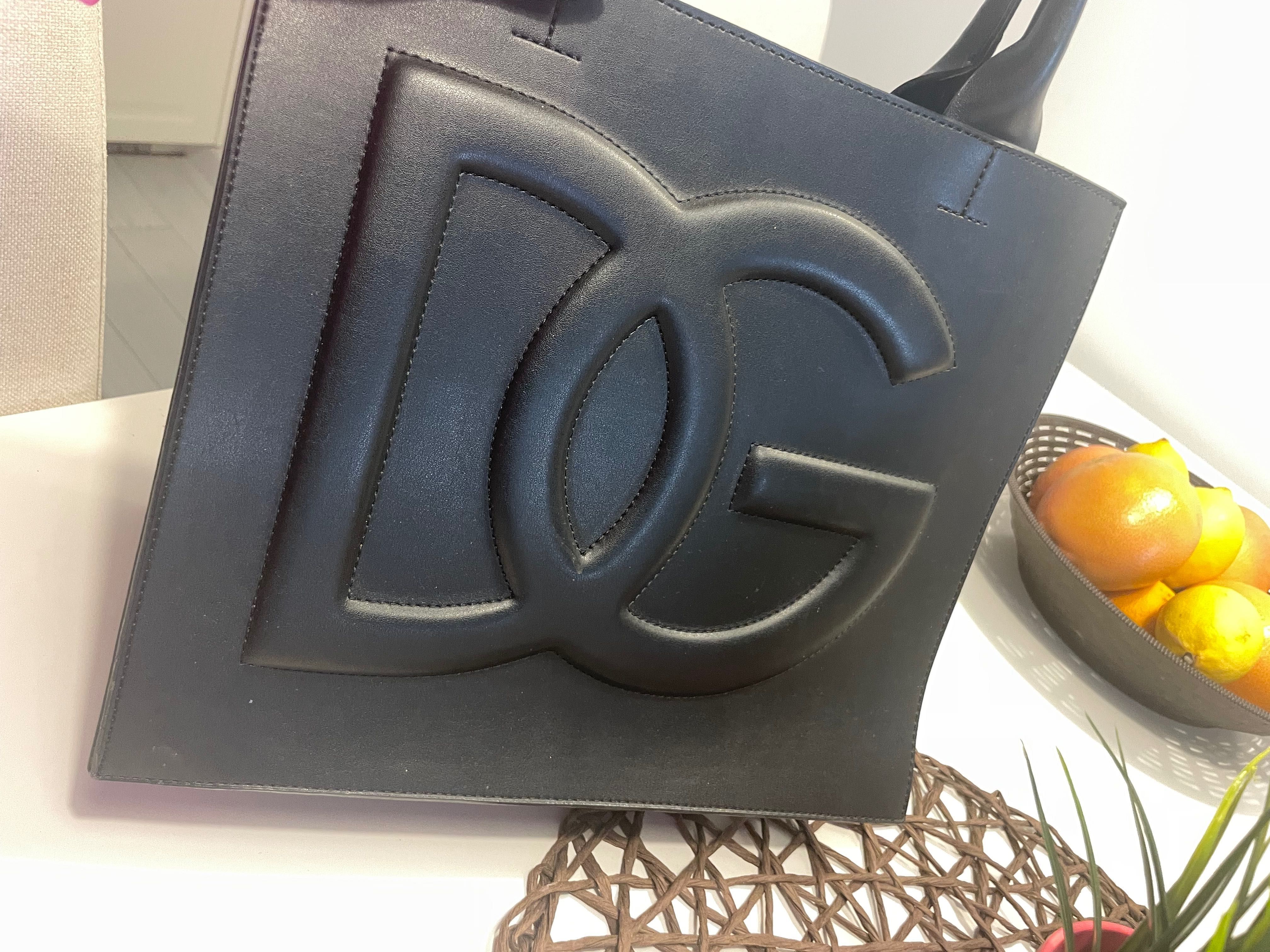 Чанта естествена кожа D&G