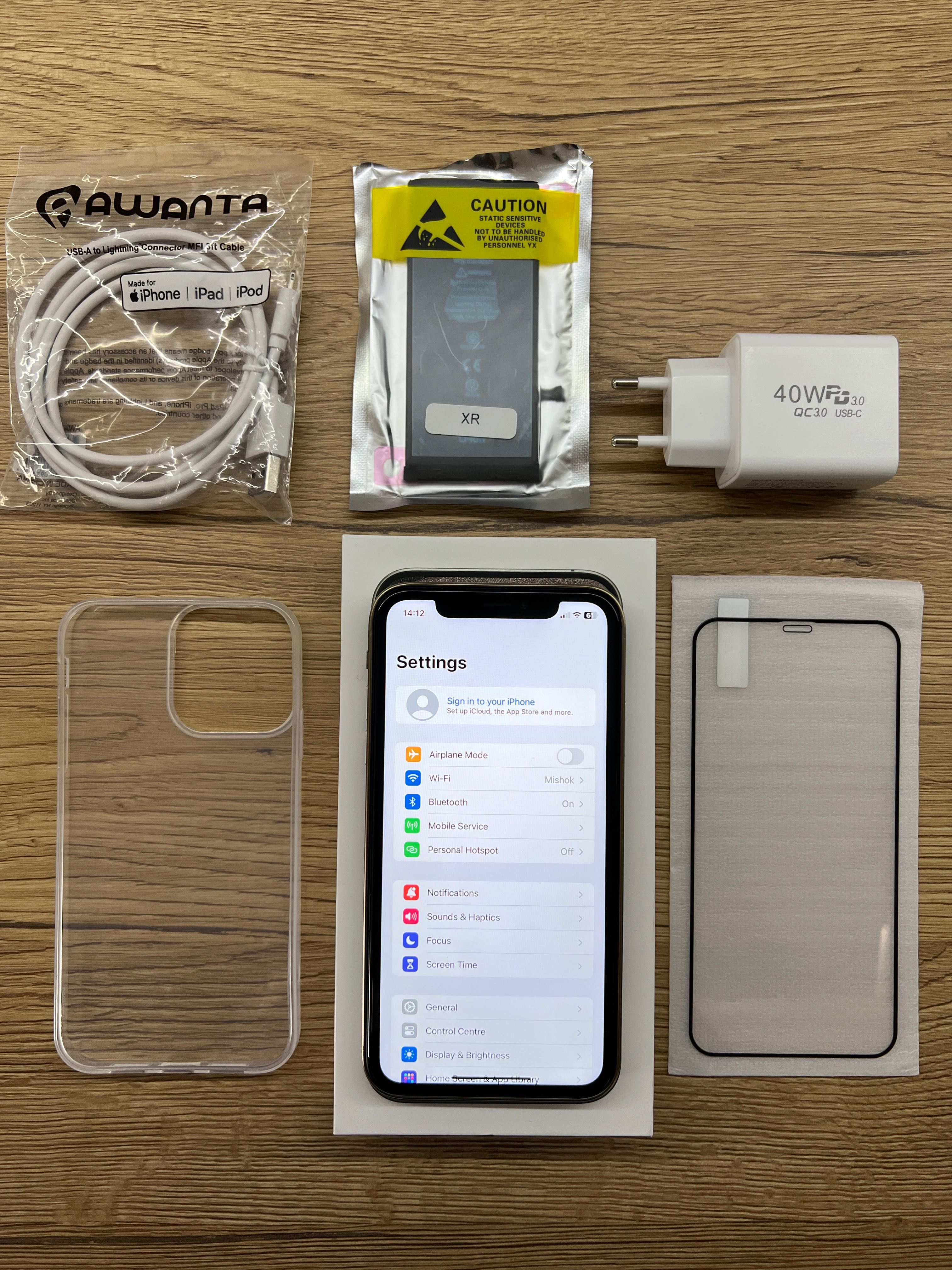 iPhone XR transferred in  iPhone 15 Pro