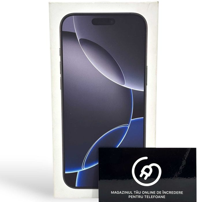 iPhone 16 Pro Max 100% 256Gb Black Excelent +24Luni Garanție/ApplePlug
