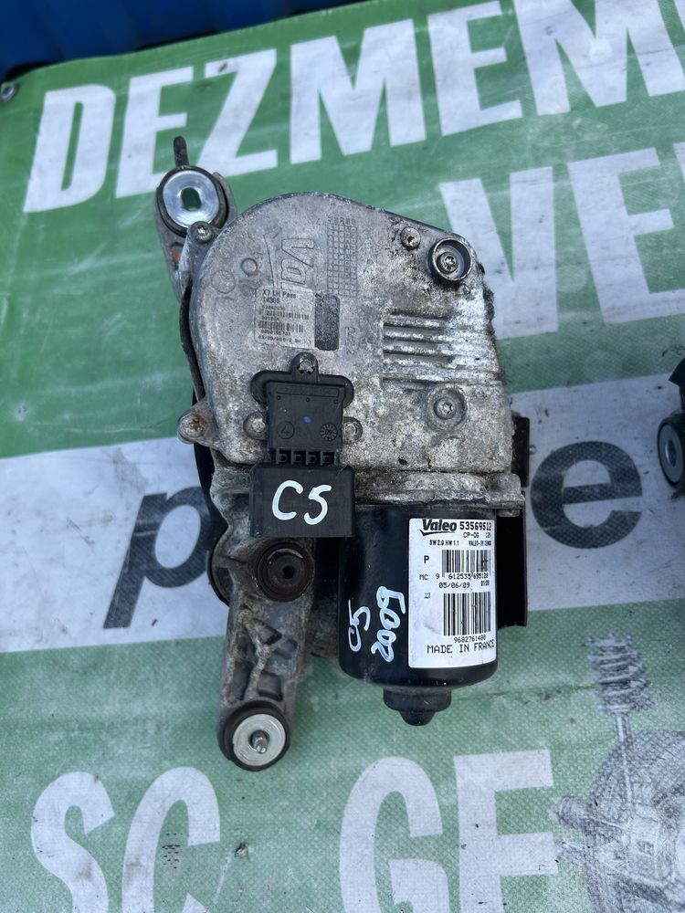 Motoraș ștergătoare stânga și dreapta față Citroen C5 2010 volan stâng