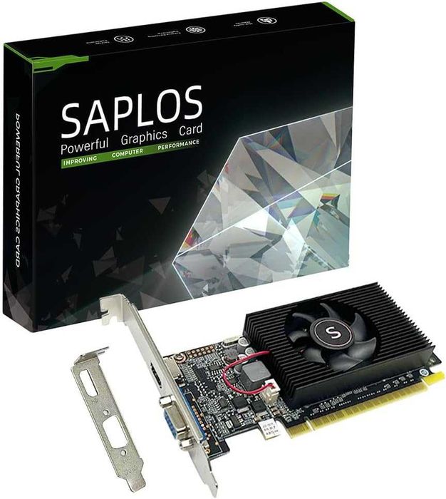 Placa video SAPLOS GT 610 2GB DDR3 Low Profile HDMI VGA