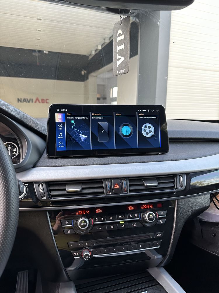 Navigatie Bmw F10 Seria 5 Android 12 - Display 12.3'' - Carplay, 4G