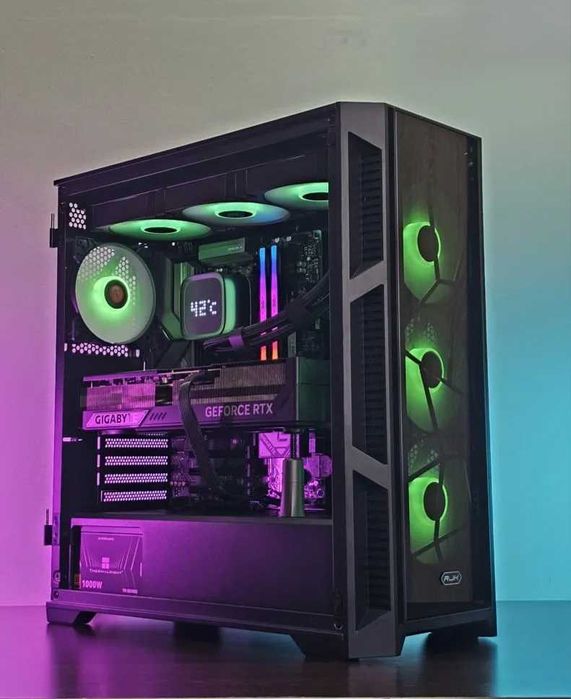 НОВ: 9800X3D/RTX5090/32GB RAM/1TB SSD/Водно/Геймърски комп - DRBEST1