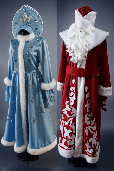 Костюмы Деда Мороза и Снегурочки
