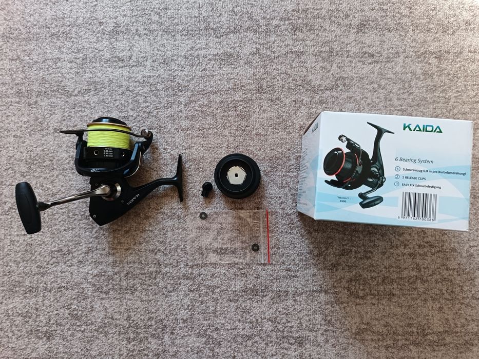 Продавам шаранджийска макара Kaida MJF01-60