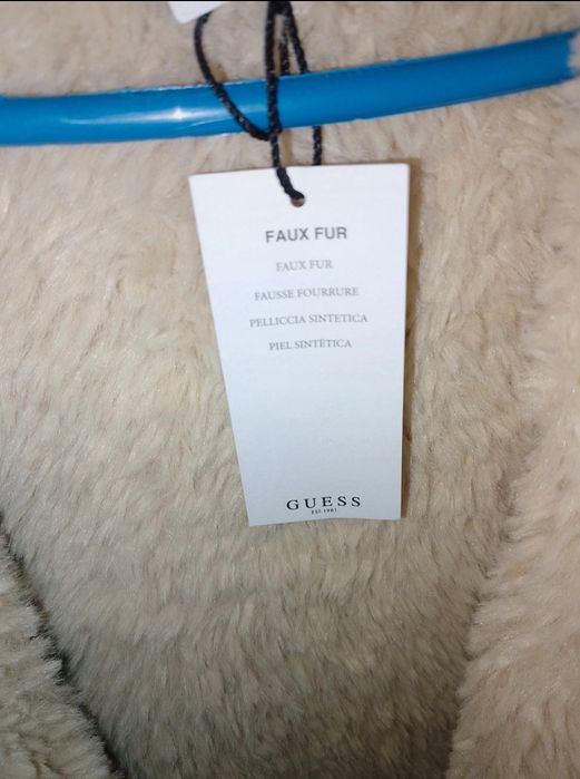 Haină de blană artificială GUESS