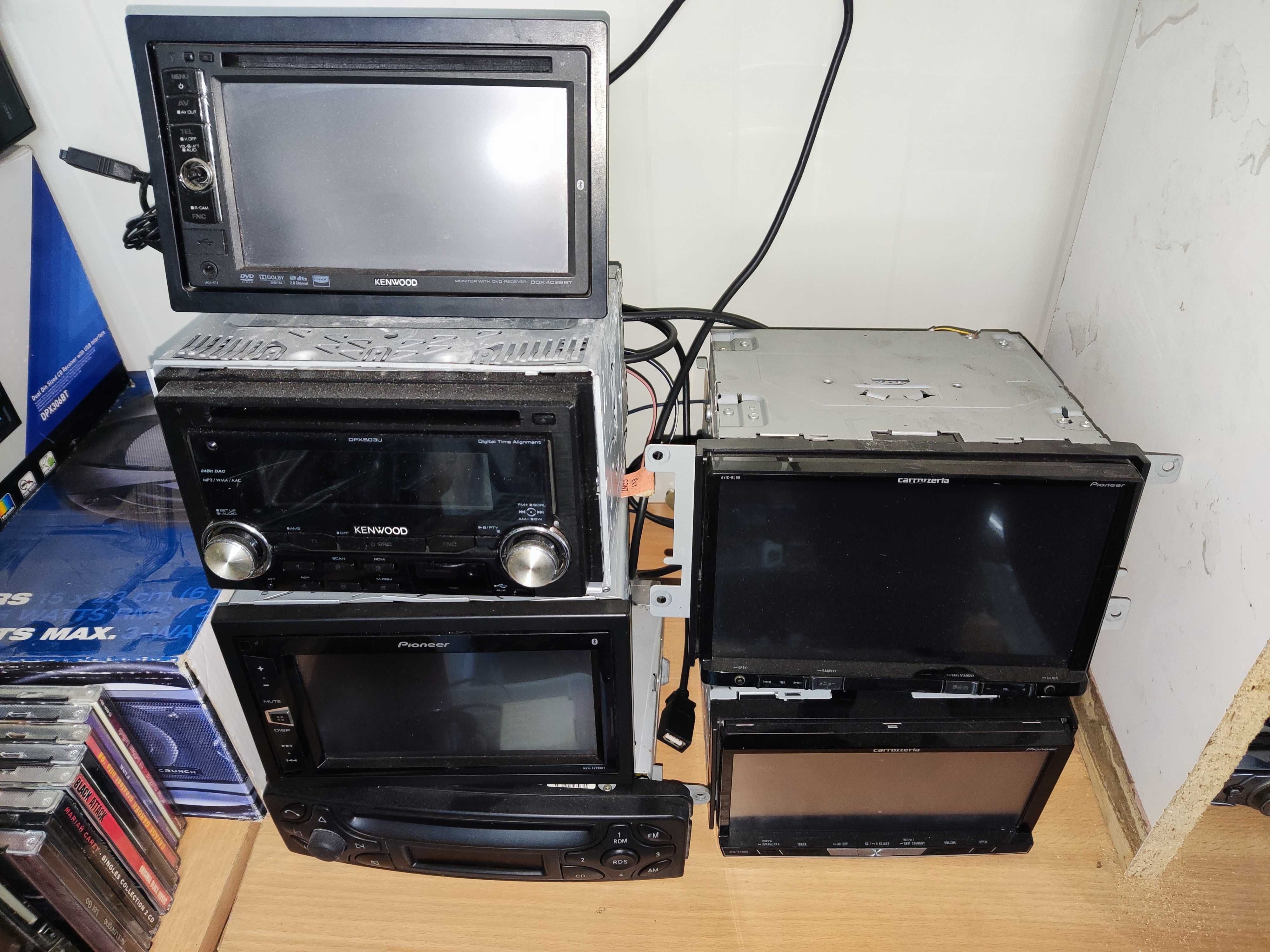 Авто плеъри радио Pioneer Alpine Kenwood Sony JVC
