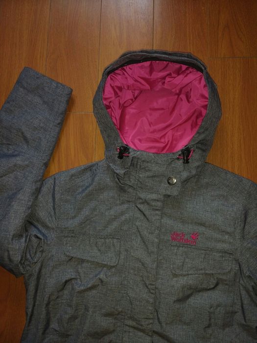 Geaca impermeabila damă Jack Wolfskin Texapore MicroguardSilver mar. M