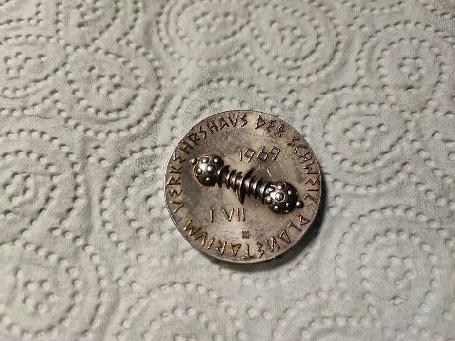 Lot vintage de 8 medalii din argint