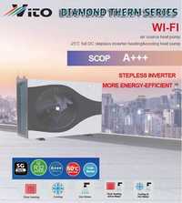 12KW  МОНОФАЗНА ТЕРМОПОМПА VITO Diamond Therm-до 60 градуса, клас А+++