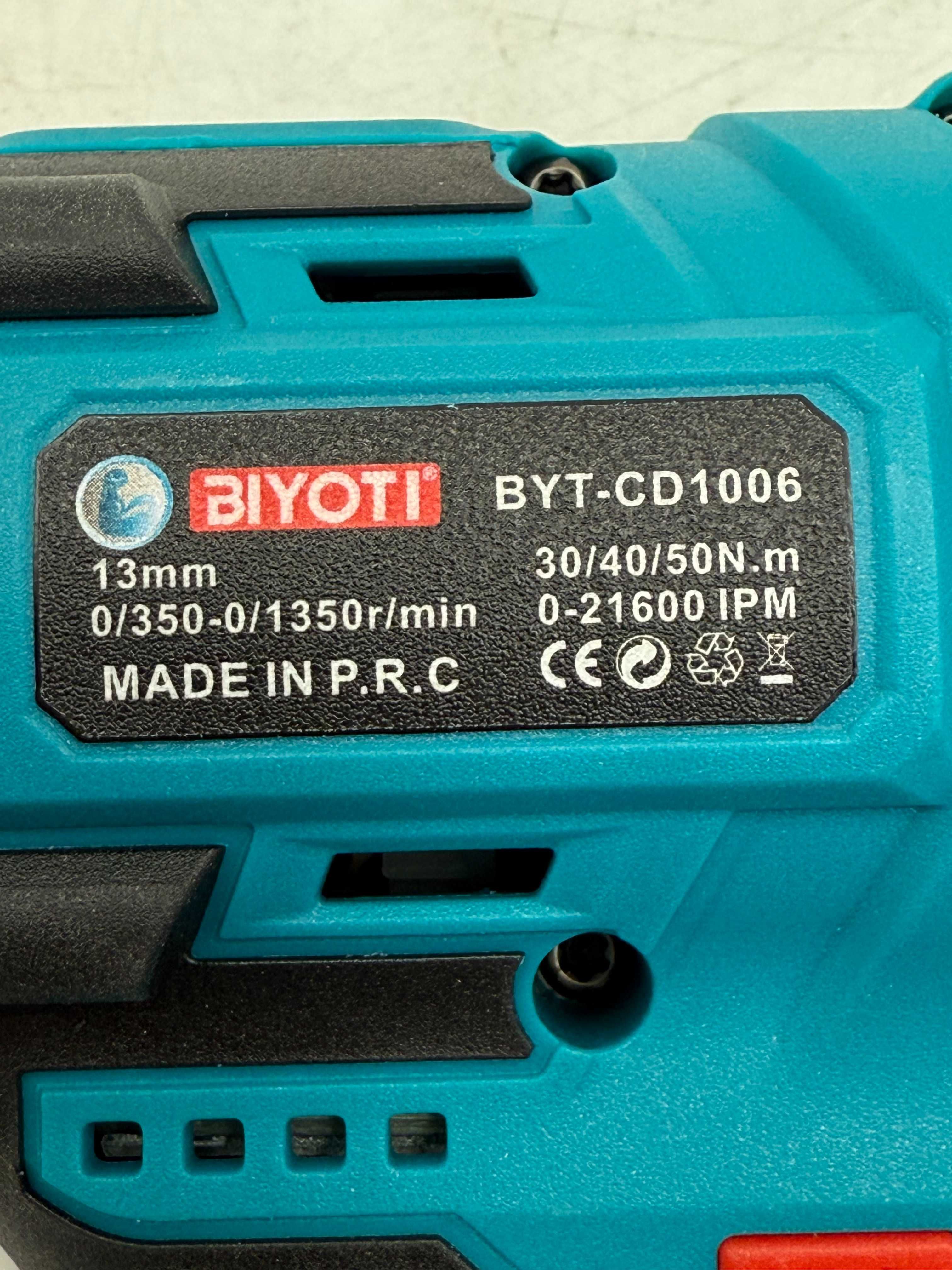 Набор инструментов BIYOTI BYT-2TS11 дрель-шуруповёрт ударный винтоверт