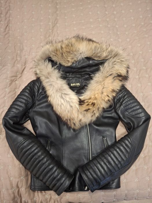 Яке естествена кожа и яка от лисица